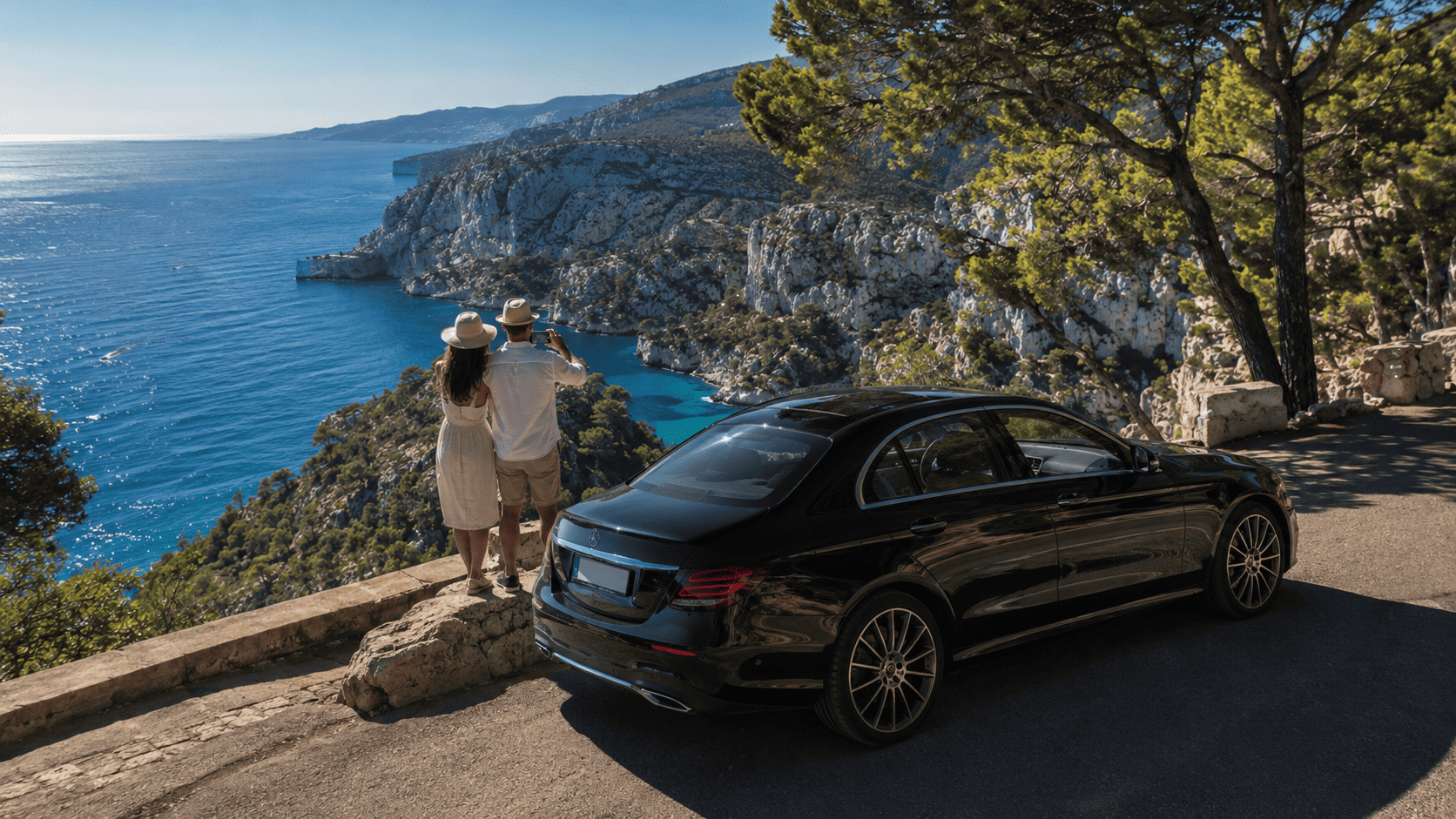 Calanques de Cassis route des Crêtes, excursion VTC croisiériste