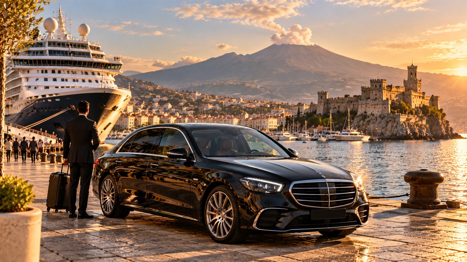 Chauffeur privé RM Luxury Transport : Naples